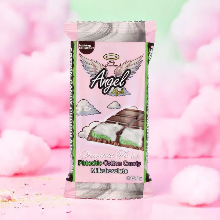 Chocolat Dubaï Cheveux D'ange - Barbe à Papa et Pistache