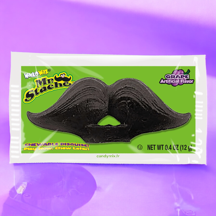 Mr. Stache - Bonbons en Cire