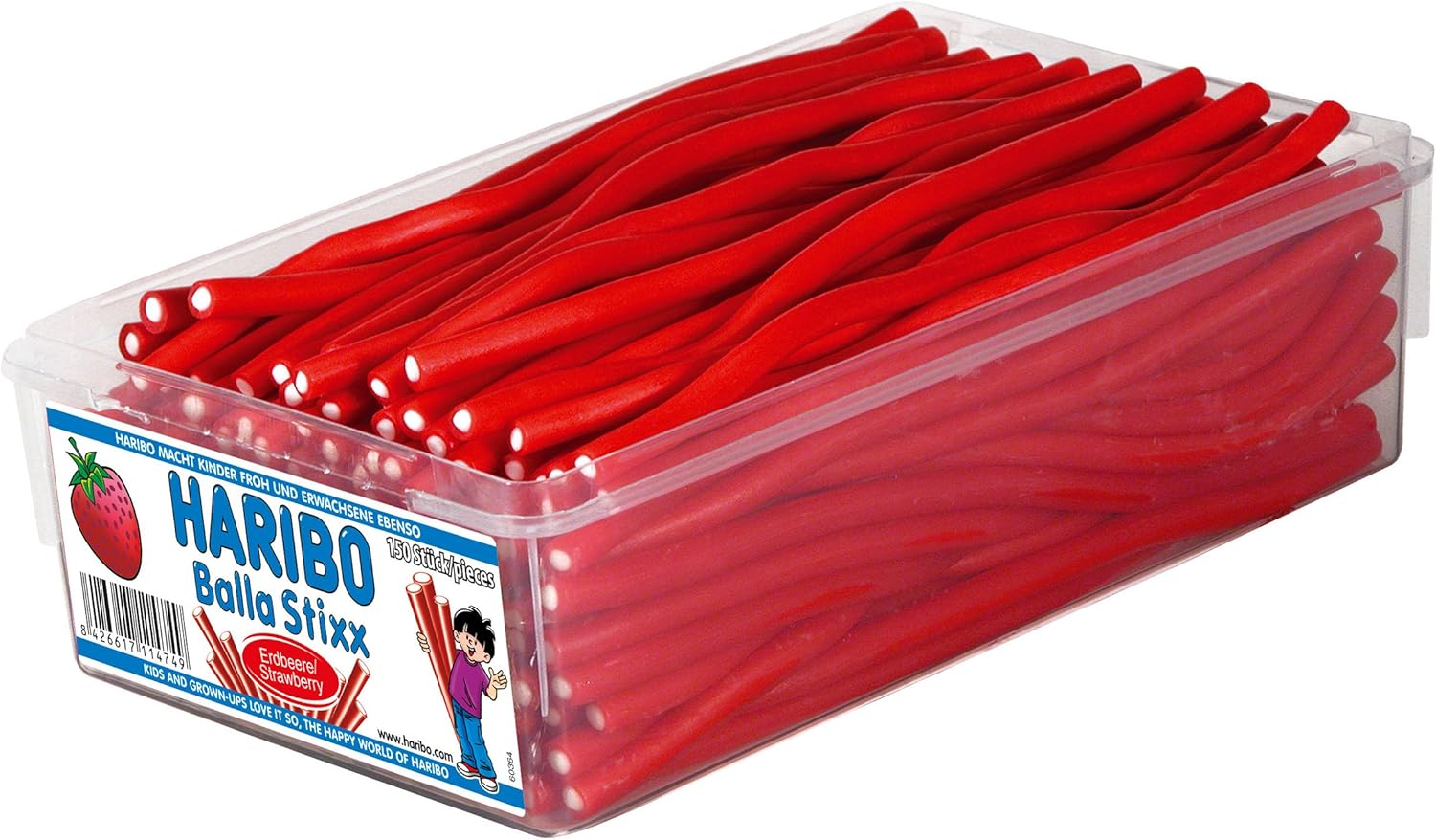 🍬Balla Stixx fraise - Haribo 2KG
