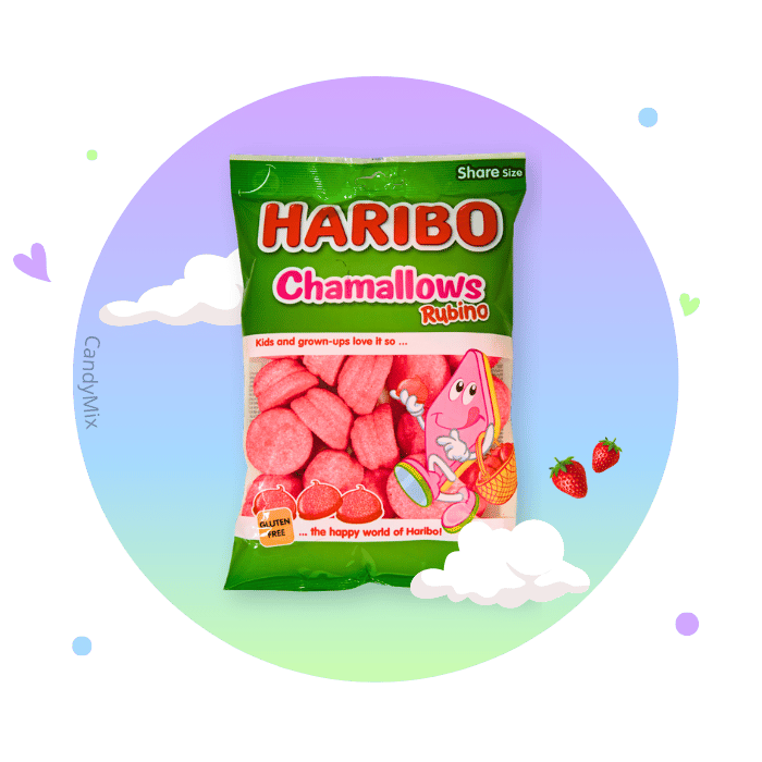 Sachet Haribo Chamallows Rubino 2KG