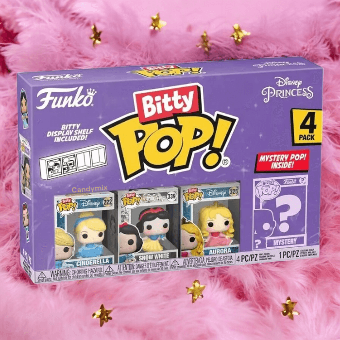 Bitty POP! Princesse 4 figurines miniatures Cendrillon