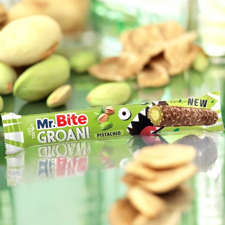 Mr Bite Groan! Pistache