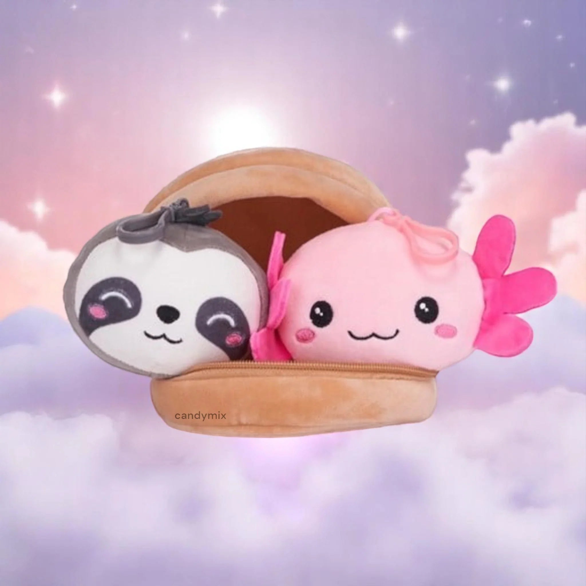 Peluche Dumpling Box 14cm
