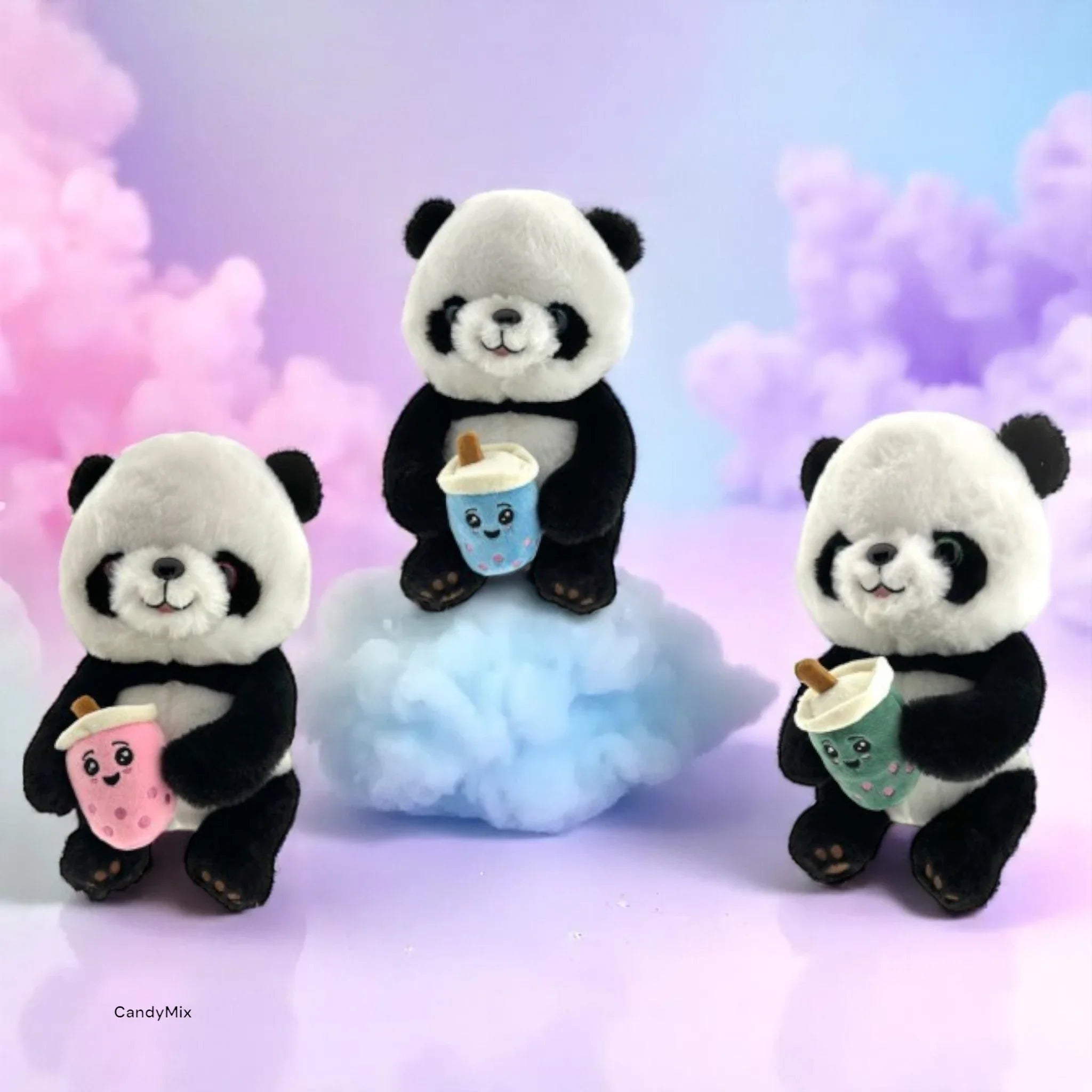Peluche Panda Bubble Tea 25cm