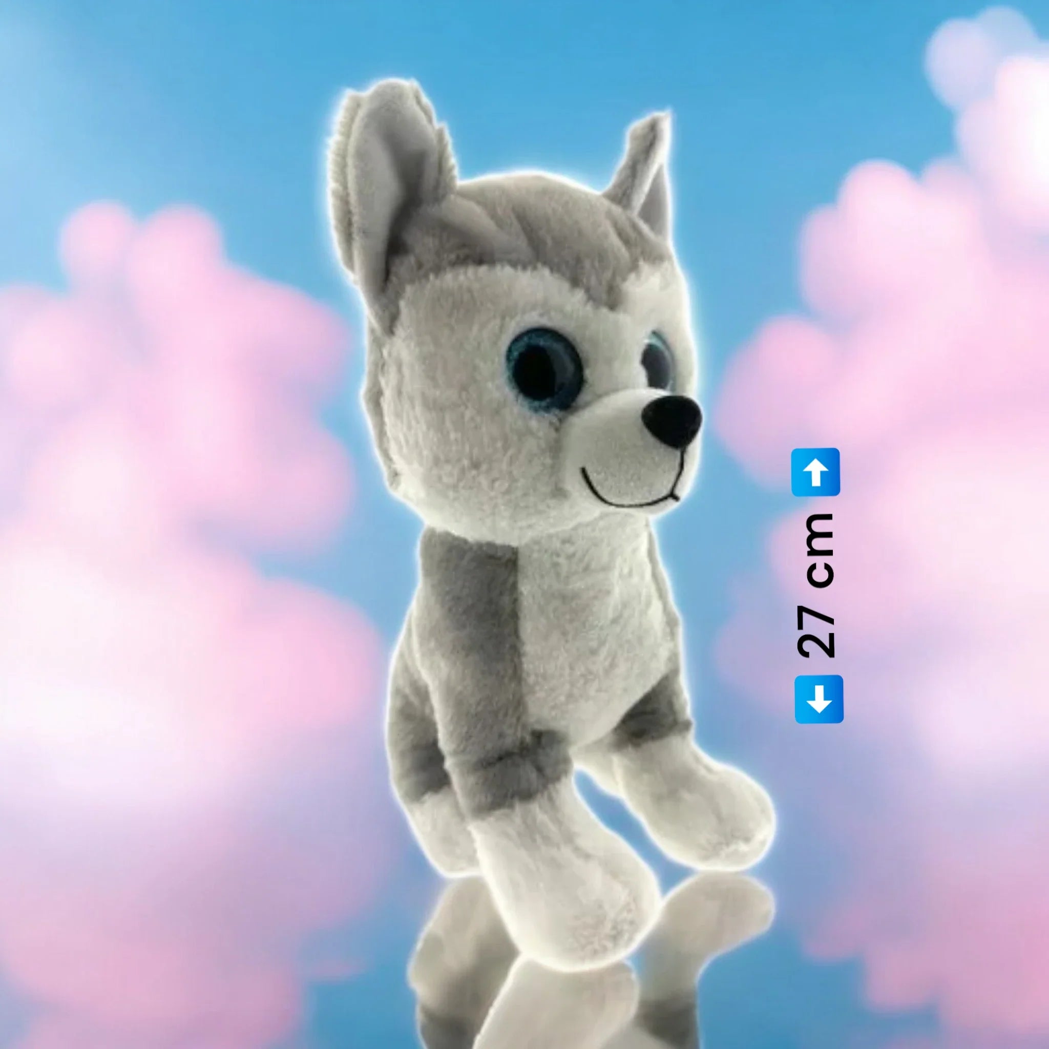 Peluche Husky 28cm