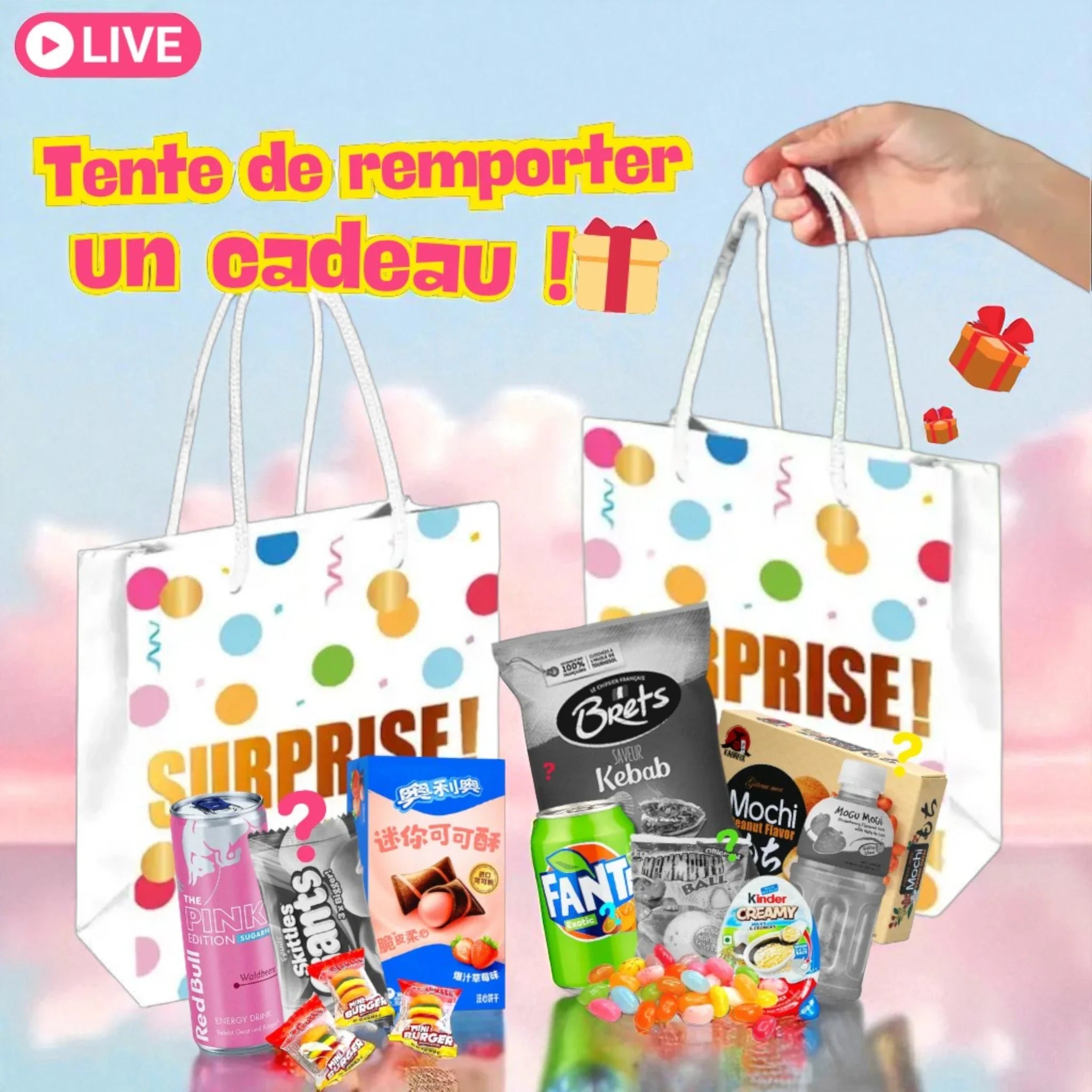 [🎒🖊] Sac Spécial Live TikTok